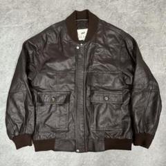 VERA PELLE　ロングレザーコート　大きいサイズ　イタリア製　ITLY VTG Vera Pelle Women's size 42 (XS/S) Chocolate Brown Soft