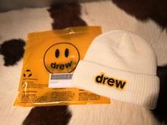 drew house ニット帽 イエロー