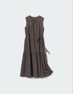UNIQLO ライトコットンワンピース/チェック24SS