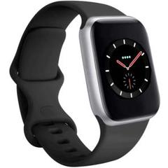 AIGENIU コンパチブル Apple Watch バンド シリコン　黒