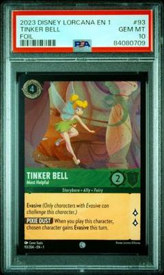 【英語版】ティンカーベル FOIL PSA10 【ロルカナ/Lorcana】のサムネイル