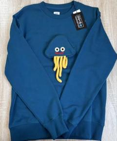 グラニフ　ドラゴンクエスト　ホイミ　スライム　刺繍 トレーナー 青　XL 新品未使用】グラニフ ドラゴンクエスト ホイミスライム
