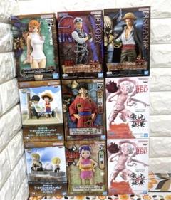 ONE PIECE フィギュア　9点セット　まとめ売り ワンピース フィギュア コレクションセット 9点まとめ売り
