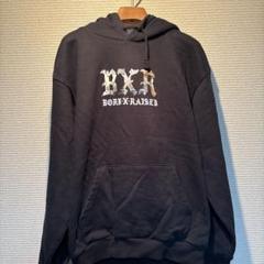 希少　BORN X RAISED ベロア バーガンディ 長袖ポロシャツ XL 希少BORN X RAISED ベロア バーガンディ 長袖ポロシャツ XL
