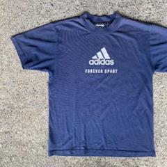 【ナイスメッセージ】90s Adidas Logo T Shirt