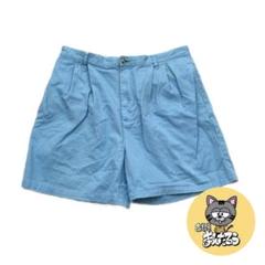 トミーヒルフィガー 古着 ハーフパンツ スカイブルー W33 L5