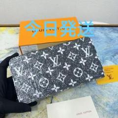 ✨人気モデル✨ルイヴィトン 長財布 デニム モノグラム ラウンド
