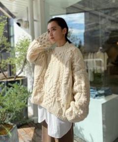 トゥデイフル　TODAYFUL パターンハンドニット TODAYFUL（トゥデイフル）の「パターンハンドニット（ニット