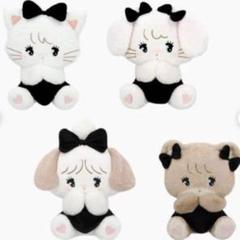 ぬいぐるみ mikko characters BLACK RIBBON コンプ