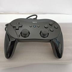 Nintendo Wii コントローラー 有線 ブラック