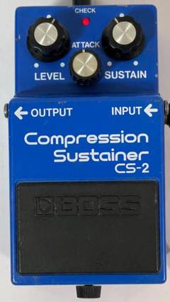 ビンテージ❗️1970年製BOSS Compression SustainCS-2 ビンテージ❗️1970年製BOSS Compression SustainCS-2