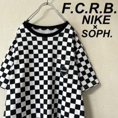 未使用 FCRB NIKE × SOPH チェッカーフラッグ ポケット Tシャツ 未使用 FCRB NIKE × SOPH チェッカーフラッグ ポケット Tシャツ