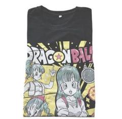 ドラゴンボールZ ☆ブルマ Tシャツ XL 黒 人造人間 18号 クリリン 悟空