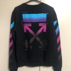 OFF WHITE オフホワイト タグ有り 正規品 グラデーション スウェット