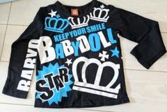 BABYDOLL グラフィック長袖トップス