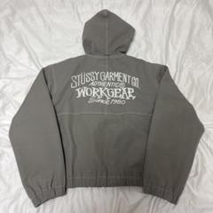 STUSSY WORK JACKET CONTRAST STITCH