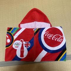 Cocacola x London 2012 オリンピック フード付きタオル - メルカリ