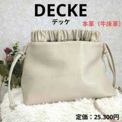 DECKE デッケ FLOW ショルダーバッグ プラージュ ベージュ 韓国
