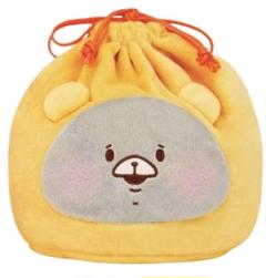 ともだちはくま つきのわぐま くまの肉まんになりきり巾着