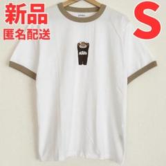 グラニフ イカク Tシャツ Sサイズ リンガーネックイカク