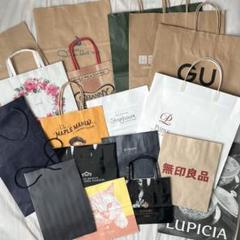 ブランド紙袋　18枚セット 紙袋 ショッパー 18点セット - メルカリ