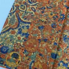 袋帯 服部織物 オリエンタル更紗 花菱 豪華なデザイン 正絹 TT-2314