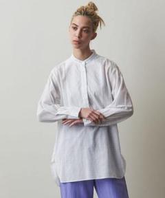 新品未使用　Steven Alan STAND COLLAR SHIRTシャツのサムネイル