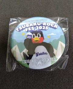 ヤクルト　つば九郎　ロックフェス　缶バッジ　スワローズ