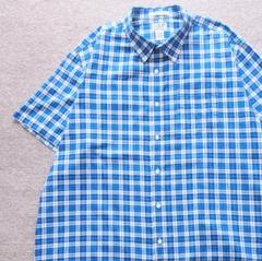 古着 00s エルエルビーン 半袖シャツ ビッグサイズ XXL チェック柄