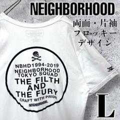 【入手困難】ネイバーフッド フロッキーデザイン Tシャツ 白L 稲葉 長瀬 窪塚