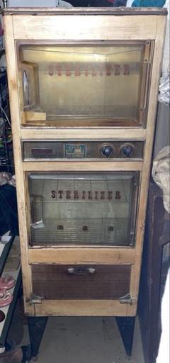 レトロ 1966年 HASHIMOTO RIKI殺菌線消毒器 コレクションケース レトロ 1966年 HASHIMOTO RIKI殺菌線消毒器 コレクションケース