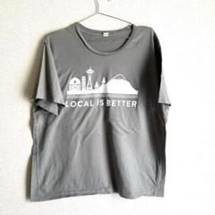 古着LOCAL IS BETTER グレー Tシャツ