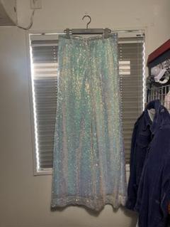 MASU 24AW SEQUINS EASY PANTS スパンコール　パンツ