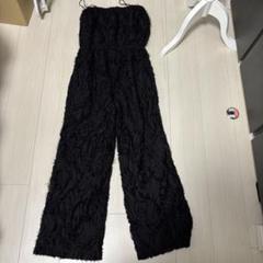 sea room lynn シールームリン　シフォン　オールインワン　ブラック
