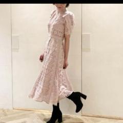 未使用タグ付 ファーファー ワンピース Vネック ローフレア 深田恭子 2025年最新】深田恭子 ワンピースの人気アイテム - メルカリ