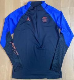 PSG パリサンジェルマン ドリルトップXS クリームxパープル 上下 新品 パリ サンジェルマン（PSG）ストライク Dri-FIT サッカードリル