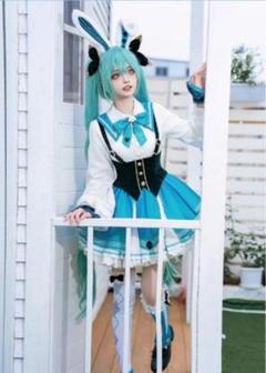 初獣猫 初音ミク 三月ウサギ コスプレ 衣装 - メルカリ