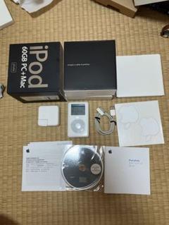 ポータブルプレーヤー Apple iPod photo M9830J/A 60GB PC+Mac Apple iPod photo M9830J/A 60GB PC+Mac