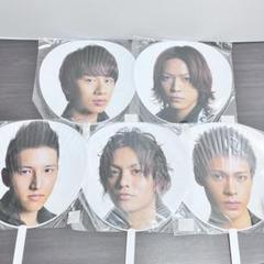 KAT-TUN カトゥーン ジャニーズアイドル うちわ 5枚セット