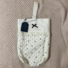 Cottoli シューズ袋 ハート柄 ホワイト