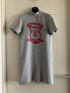 25SS LOUISVUITTON ¥30万 クレスト スウェット ドレスワンピ