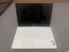 NEC ノートPC LS550TSW-Y ジャンク品充電 ケーブル無動作未確認