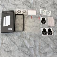 2+2枚入り iPhone 15 Pro 専用 ガラスフィルム カメラフィルム