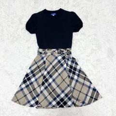 お値下げ♪ブルーレーベル半袖 ワンピース BLUE LABEL CRESTBRIDGE｜ブルーレーベルクレストブリッジの
