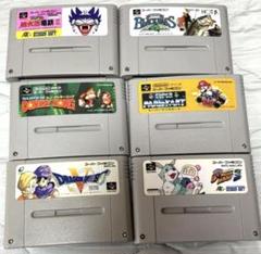 スーパーファミコン ゲームソフト 6本セット - メルカリ
