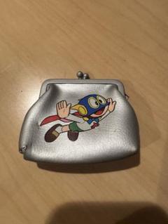 デビルマンの小銭入れ。昭和レトロ。【がま口に錆と汚れがございます。】。 和柄がま口財布プチ ミニサイズ ちりめん小銭入れ コインケース