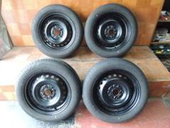 T290 155/65R14 ブリヂストン エコピア 4本 シワ有り 自家塗装