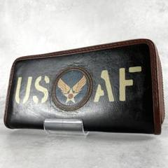 入手困難✨ トイズマッコイ 長財布 USAF ラウンドファスナー ブラウン m50591932866_1.jpg?1728101947