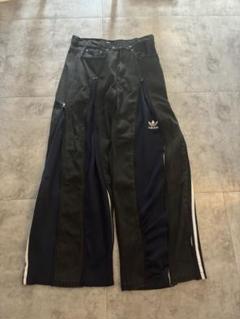 リメイク デニムパンツ ワイド 袴 アディダス 黒 Ｗ31 L31 adidas 2025年】adidas(アディダス)デニムパンツadidas WASHED DENIM