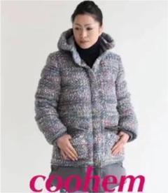 coohem＜コーヘン＞ ツイードダウンジャケット　ブラック　サイズ38 楽天市場】【中古美品】【レディース】 COOHEM コーヘン TWEED